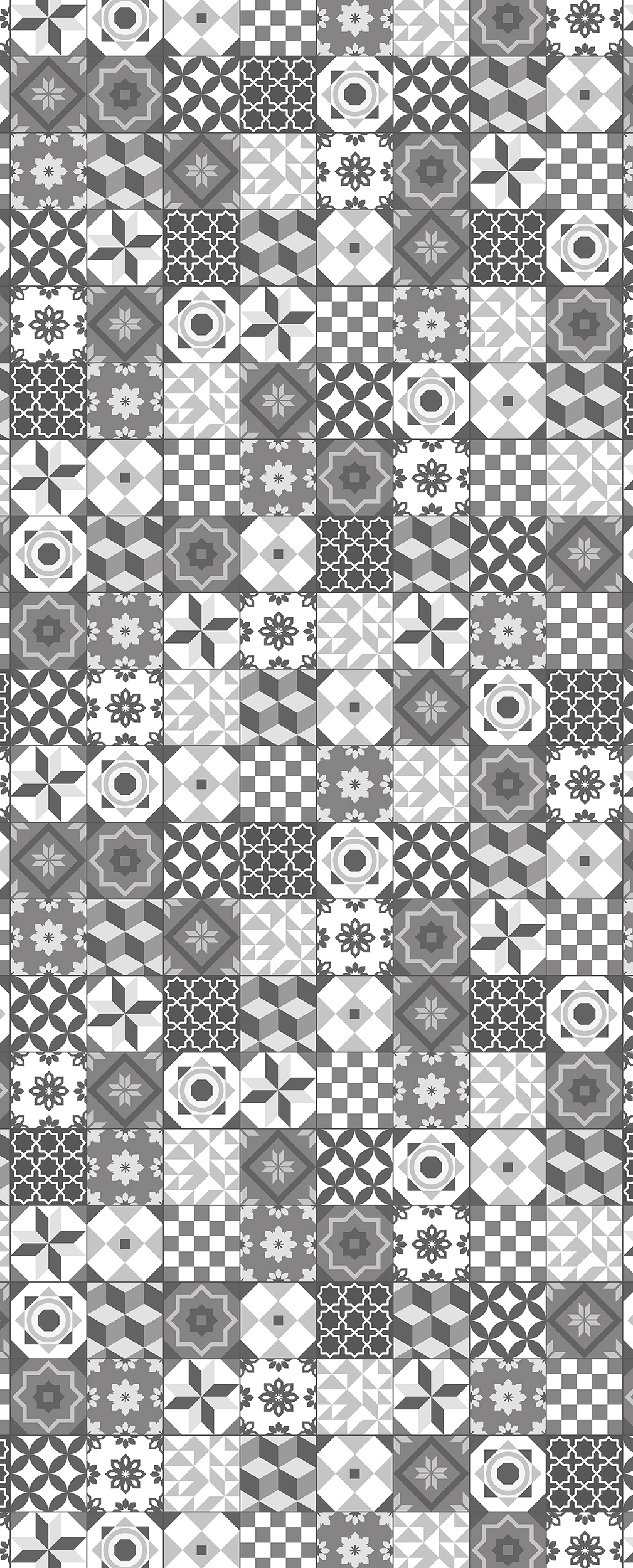 Carreaux gris foncé